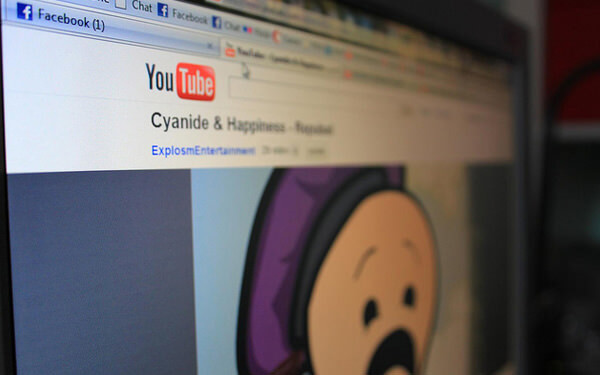 YouTube social media sharing referral traffic